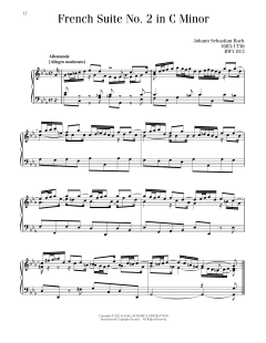 French Suite No. 2, BWV 813 (Download) 