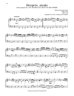 Sleepers, Awake, BWV 140 (Download) 