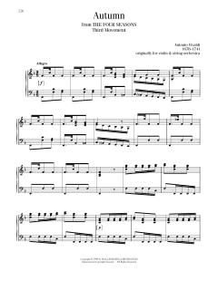 The Four Seasons ("Autumn"), Third Movement Excerpt (Download) 