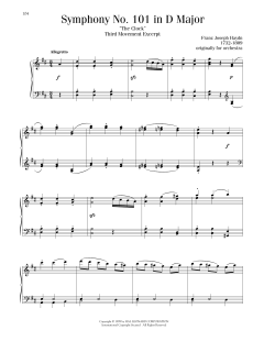 Symphony No. 101 ("The Clock"), Third Movement Excerpt (Download) 