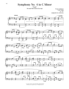 Symphony No. 4 ("Tragic") In C Minor, 2nd Movement (Download) 