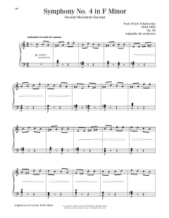 Symphony No. 4 In F Minor, Op. 36, Second Movement Excerpt (Download) 