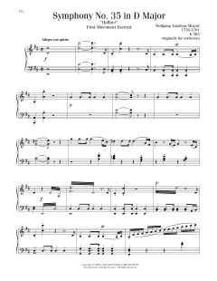 Symphony No. 35 ("Haffner"), First Movement Excerpt (Download) 
