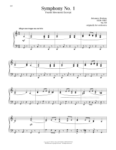 Symphony No. 1 In C Minor, Fourth Movement Excerpt (Download) 