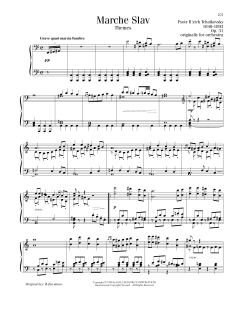 Marche Slav, Op. 31 (Download) 