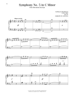 Symphony No. 5 In C Minor, First Movement Excerpt (Download) 
