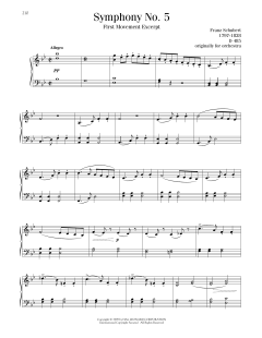 Symphony No. 5 in B-flat Major, First Movement Excerpt (Download) 