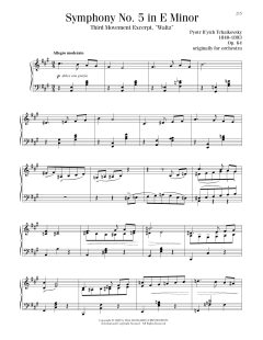 Symphony No. 5 In E Minor, Op. 64, Third Movement (Download) 