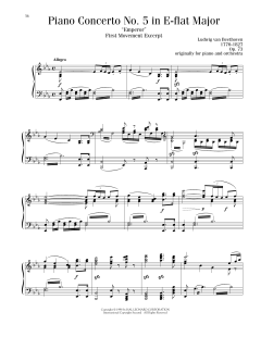 Piano Concerto No. 5 In E-flat Major (Download) 