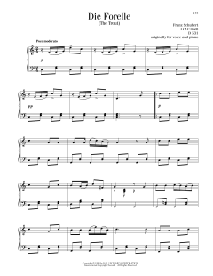 Die Forelle von Franz Schubert (Download) 
