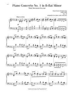Piano Concerto No. 1 In B-Flat Minor, Op. 23, Third Movement Excerpt (Download) 