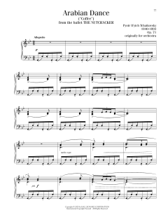 Arabian Dance ("Coffee"), Op. 71a (Download) 