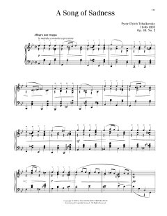 Chanson Triste, Op. 40, No. 2 (Download) 