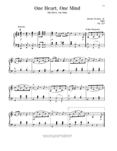 One Heart, One Mind, Op. 323 (Download) 