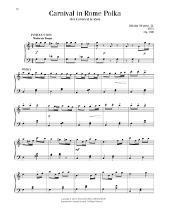 Carnival In Rome Polka, Op. 358 (Download) 