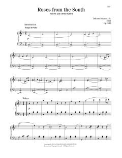 Roses From The South, Op. 388 (Download) 