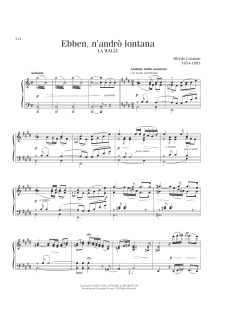 Ebben? Ne Andro Lontana (Download) 