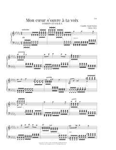 Delilah's Aria (Mon Coeur S'Ouvre A Ta Voix) (Download) 