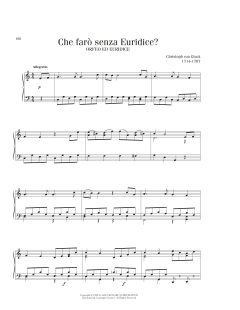 Che Faro Senza Euridice? (Download) 