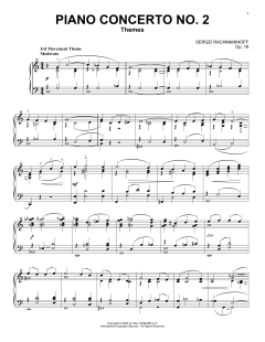 Piano Concerto No. 2 In C Minor, Op. 18 (Download) 