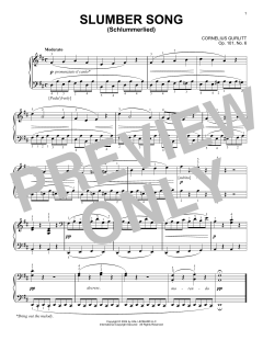 Slumber Song, Op. 101, No. 6 (Download) 
