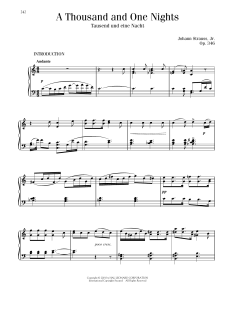 A Thousand And One Nights, Op. 346 (Download) 