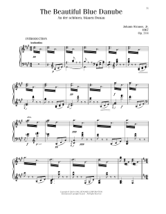 The Beautiful Blue Danube, Op. 314 (Download) 