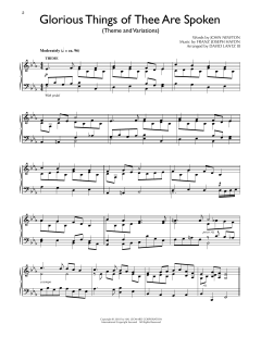 Glorious Things Of Thee Are Spoken von John Newton (Download) 