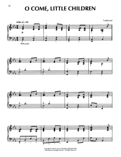 O Come, Little Children von J.P.A. Schulz (Download) 