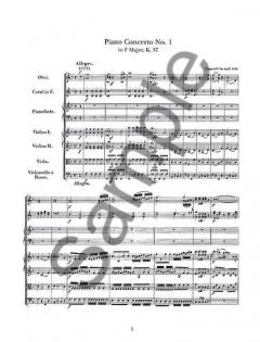 Piano Concertos Nos.1-6 von Wolfgang Amadeus Mozart 