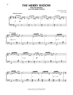 The Merry Widow, Selected Melodies (Download) 