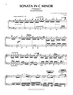 Sonata In C Minor, Op. 13 'Pathetique' (Download) 