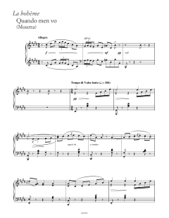 Quando men vo von Luigi Illica (Download) 