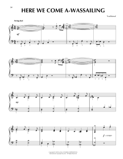 Here We Come A-Wassailing von Traditional (Download) 