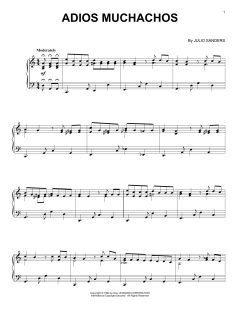 Adios Muchachos von Julio Sanders (Download) 