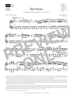 Spiritoso (Grade 5, list A2, from the ABRSM Piano Syllabus 2025 & 2026) (Download) 