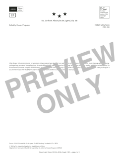 No 30 from Album fur die Jugend Op 68 (Download) 