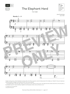 The Elephant Herd (Grade Initial, list C1, from the ABRSM Piano Syllabus 2025 & 2026) (Download) 