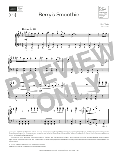 Berry's Smoothie (Grade 1, list C3, from the ABRSM Piano Syllabus 2025 & 2026) (Download) 