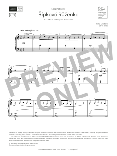 Sipkova Ruzenka (Grade 2, list C3, from the ABRSM Piano Syllabus 2025 & 2026) (Download) 