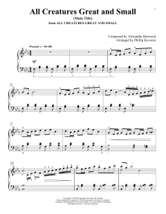 All Creatures Great And Small (Main Title) von Alexandra Harwood (Download) 