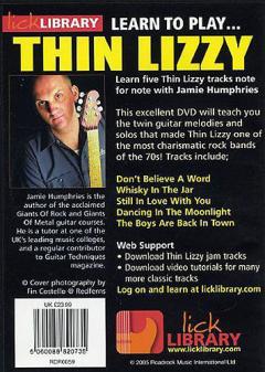 Learn To Play Thin Lizzy von Jamie Humphries 