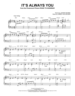 It's Always You von Johnny Burke (Download) 