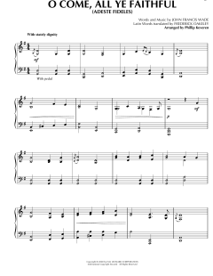 O Come, All Ye Faithful [Celtic version] von Frederick Oakeley (Download) 