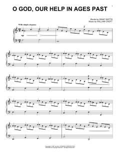 O God, Our Help In Ages Past von Isaac Watts (Download) 