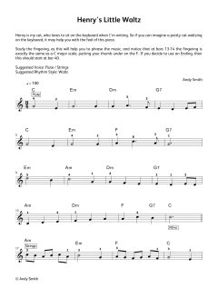 Henry's Little Waltz (LCME Electronic Keyboard Grade 1 List B) von Andy Smith (Download) 