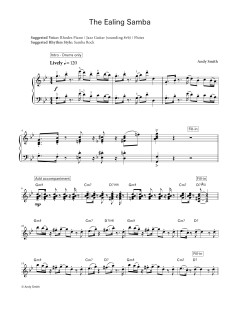 The Ealing Samba (LCME Electronic Keyboard Grade 7 List B) von Andy Smith (Download) 