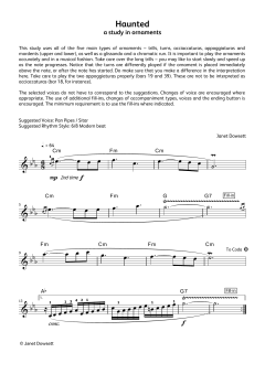 Haunted (LCME Electronic Keyboard Grade 6 List A) von Janet Dowsett (Download) 