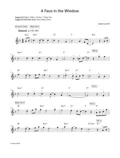 A Face in the Window (LCME Electronic Keyboard Grade 1 List B) von Andy Carvill (Download) 