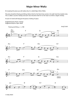 Major Minor Waltz (LCME Electronic Keyboard Grade 2 List B) von Andy Smith (Download) 